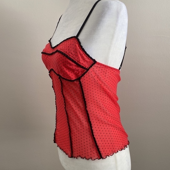 Vintage Y2K Victoria’s secret mesh cami - Picture 3 of 6